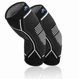 NAZ Tennis Elbow Brace for Men and Women with Elbow Support for Joint Pain During Workout, Elbow Compression Sleeve of Tennis Elbow Brace for Women (Medium Grey)