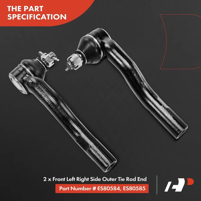 A-Premium Set of 10, Front Lower Ball Joint, Inner &