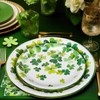 FYSUIMU St. Patrick’s Day Tableware Set Kit Serves 24 Shamrock