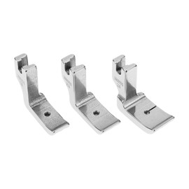 Create idea 3pcs High Shank Double Welt Piping Presser Foot 1/8 3/16 1/4 Replcement Part 36069DG Compatible with Juki Compatible with Brother Compatible with Singer Compatible with Consew