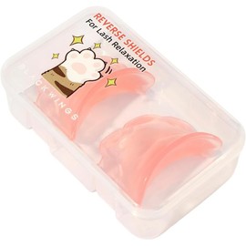 BLACK WINGS Almohadillas para Rizador de Pestañas Blackwings Reverse Shields, Almohadillas para Permanente de Pestañas, Varillas para Levantamiento de Pestañas, Silicona para Pestañas, Maquillaje, Her