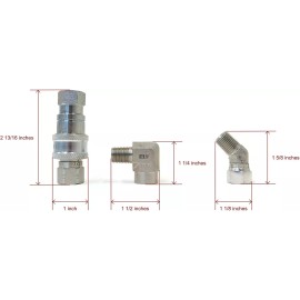 Buyers 1304260 Snow Plow Angle Hose Kit for Western SNP6172 SNP7110 SNP7120