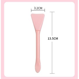6 Pack Cosmetic Spatula, Small Silicone Applicator Face Brush for Skin Treatment DIY Facial Mud, Gel, Cream, Lotion, Powder, Clay, Plastic Scooper Ext