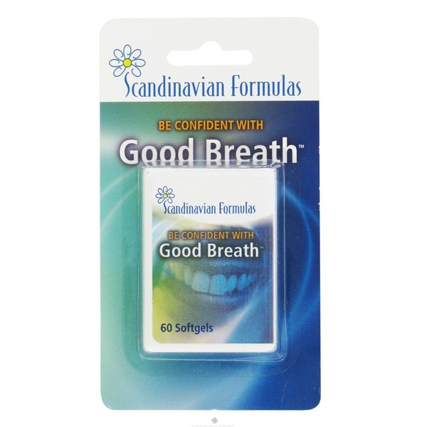 Scandinavian Formulas Good Breath - 60 Softgels