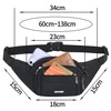 GERIINEER Bumbag for Women Men Waist Fanny Pack with 4