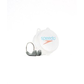 Speedo Adult Unisex Competition Nose Clip, Comfortable Fit, High Quality Design, Nose Protection, Grey and Blue, One Size