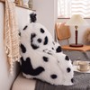 A Nice Night Faux Fur Reading Pillow Bed Wedge Large