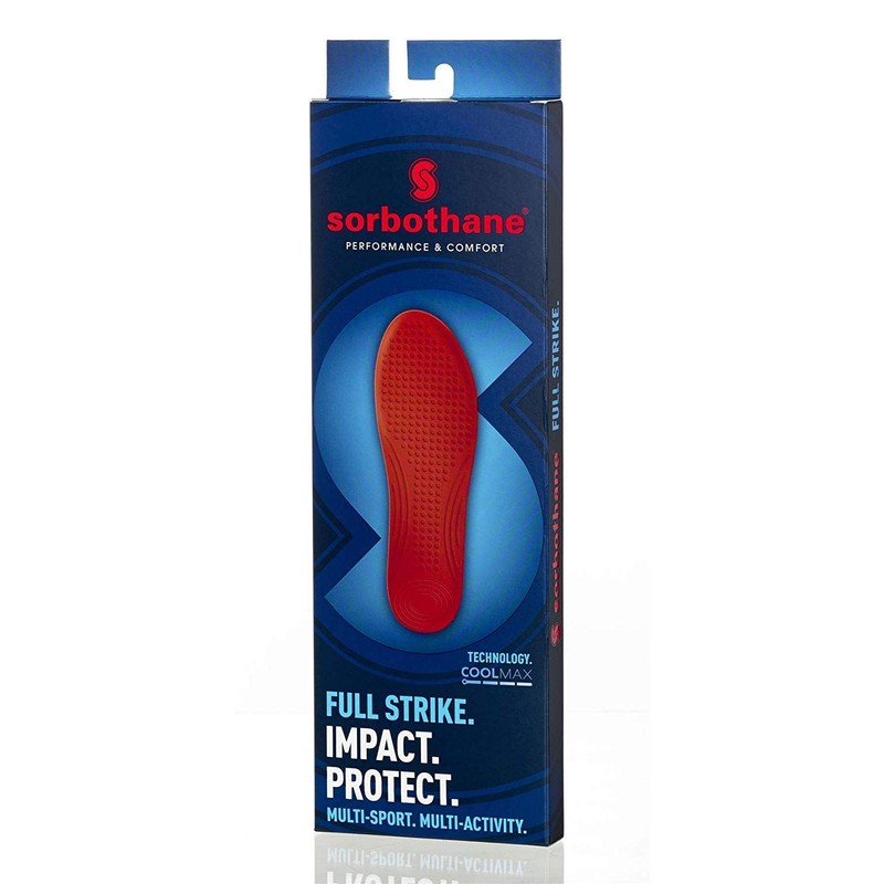 Sorbothane Bequem Fuß Orthopädisch Pad Sport Schuhwerk Volle Streik Einlegesohle
