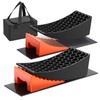 DNA MOTORING 2packs Leveling Ramp for RV Camper Travel Trailer,