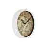 MPM Colourful Children's Wall Clock Made of Plastic with Giraffe