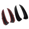 Pair of Rear Bumper Side Vent Spoiler Trim Left Right