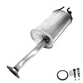 Northeastern Exhaust - Aluminized Steel Direct Fit Rear Exhaust Muffler Compatible for 2006-2011 Honda Civic 1.8L and 2006-2011 Honda Civic Hybrid 1.3L-Include Gasket and Bolt kit