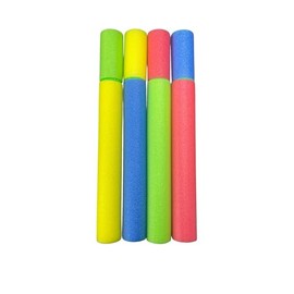 1ABOVE Water Blaster Set, 35 cm Foam Water Pistols, 4-Pack, Multi-Colour Pool Toys for Summer Outdoor Play