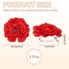 PATIKIL Flower Curtain Tiebacks, 2 Pcs Artificial Floral Curtain Tie