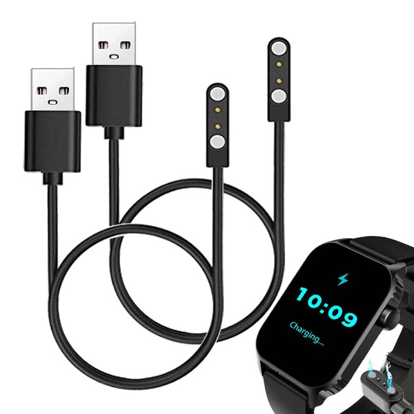 smaate Smart Watch Cables Compatible with TRAUSI TG08 1.83” Smartwatch,