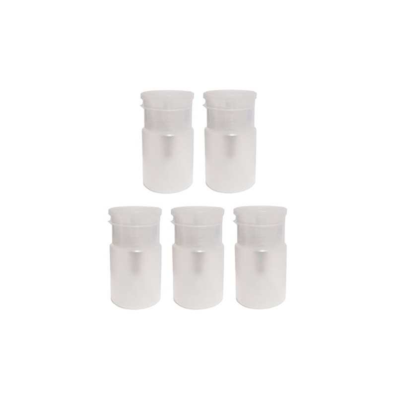 Plastic Pump Dispenser with Anti-Push Cap 60ml for Nail Remover