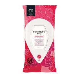 Summer’s Eve Blissful Escape Daily Refreshing Feminine Wipes, Removes Odor, pH balanced, 32 Count, (Pack of 2)