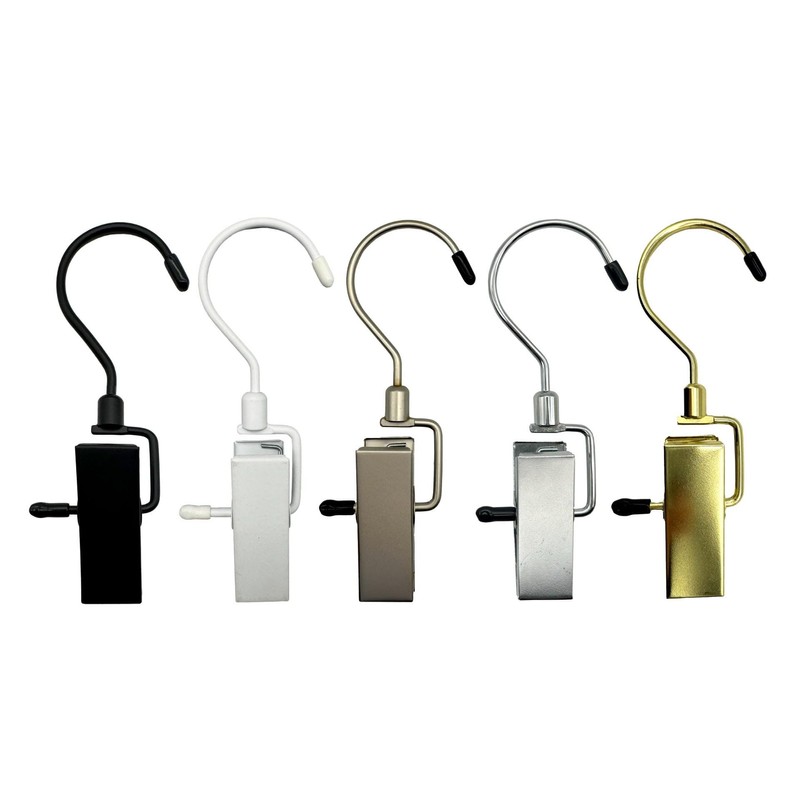 Hang-All Boot Clips, 6" Premium Chrome Metal with EuroClip, 10