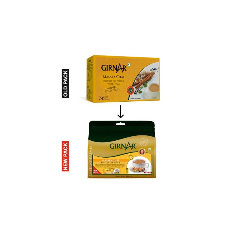 Girnar Instant Tea Premix with Masala 36 Sachets