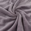 Flannel Throw Blanket Plush Light Breathable Foldable Warm Stylish Simple