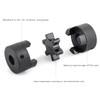 5/8" to 3/4" L075 Flexible 3-Piece L-Jaw Coupling Coupler Set
