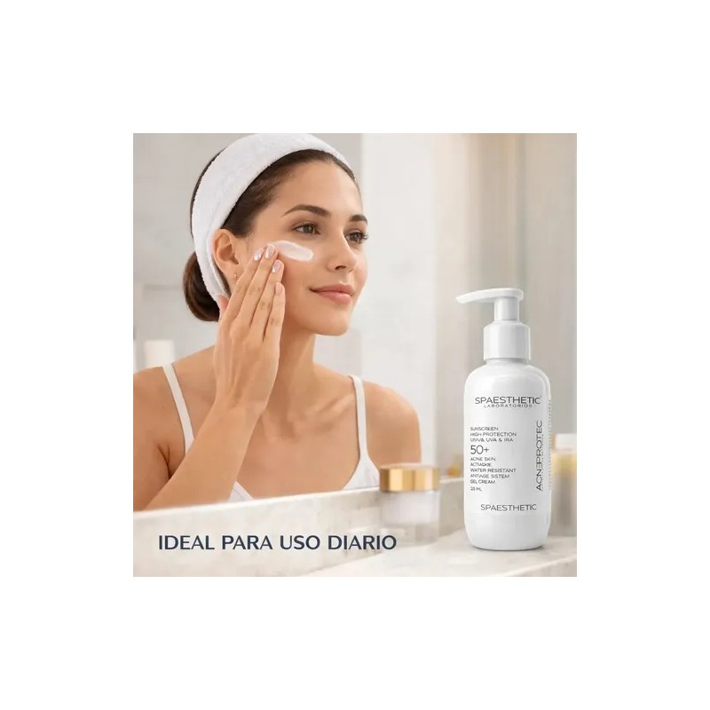 Acneprotec Fps50 Pantalla Solar Antiacne Piel Grasa