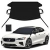 EcoNour Windshield Cover for Ice and Snow | Durable Frost