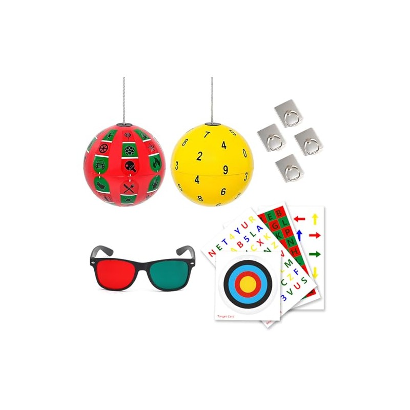Marsden Balls for Hand-Eye Coordination and Visual Training 2 Colors