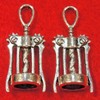 50-Pcs. Silver Wine Bottle Opener Corkscrew Charms Drops Q0341 -