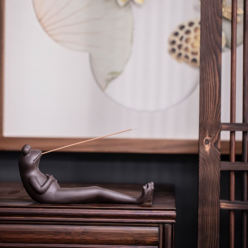 Queen-b Frog Incense Holder Incense Holder Incense Holder