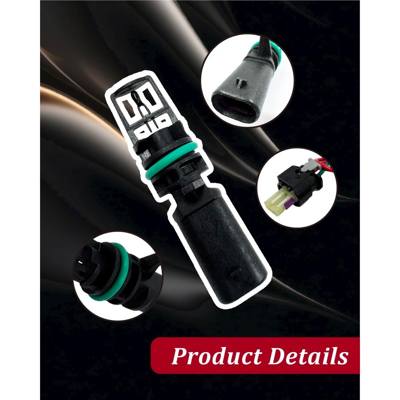 OWNDR 5149182AB Intake Air Charge Temperature Sensor IAT and Connector