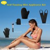 ANSPHIE 5 Pack Self Tanning Mitt Applicator Kit, Self Tan