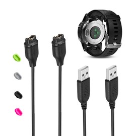 VFAN for Garmin Vivoactive 3 Charger for Garmin 4/Venu/Fenix 6 6S 6X Pro/Forerunner 245/945/935/Instinct/Fenix 5, 5S X/Vívoactive 3 Music Cable (Pack of 2)