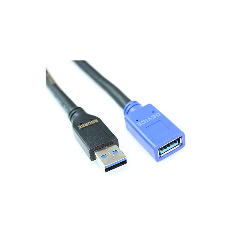 MyCableMart 25ft USB 3.2 Gen 1 5Gbps Type A Male