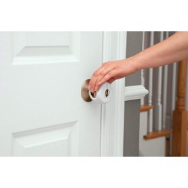 Safety 1st Parent Grip Door Knob Covers, White, One Size,4 Count (Pack of 1) (HS3260600), Packaging may vary