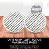 Shark XKITP7000C Dirt Grip Soft Scrub Washable Pads (Canadian Version)