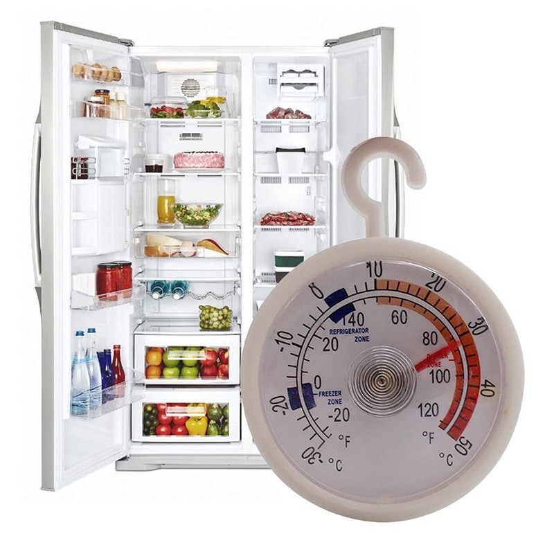 1 Piece Fridge Freezer Thermometer Fridge Thermometer Dial Fridge Thermometer