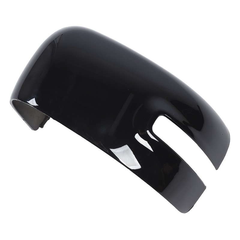 Side Mirror Cap Cover Black UV Protection Scratch Resistant Side