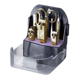 지태1651 Three Seven Nail Clipper Set Gold 8pcs TS-090G