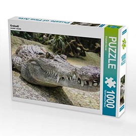 Premium Textile Canvas 45 x 30 cm Crocodile