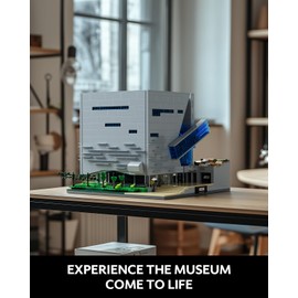 Nifeliz Museum of Nature and Science Building Set, Gift Idea for Lovers of Museums, Buildable Display Model, Addition to The Modular Buildings Collection (3373 PCS, NF10286)