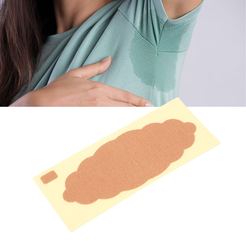 30Pcs Armpit Sweat Pads Cotton Women Men Underarm Disposable Non