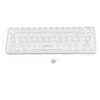 Mechanical Keyboard Bluetooth 2.4G Wireless Wired Hot Swappable White Switch