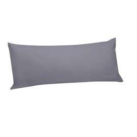AIMANE® Long Bolster Pillowcase Cover - Body Pillow Neck Support - Orthopaedic Bolster Pillowcase Cover Nursing Pregnancy Support Long Pillowcases (Super King 6FT, Grey)