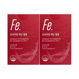 Nutrimore Premium Liquid Iron 10ml x 30 sachets (2) / 뉴트리모어 프리미엄 액상 철분제 10ml x 30포 2개