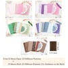 50 Sheets Textured Scrapbooking Special Paper and Mesh Fabric Assorted