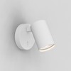 Astro Ascoli Single Switched Indoor Reading Light (Textured White), GU10