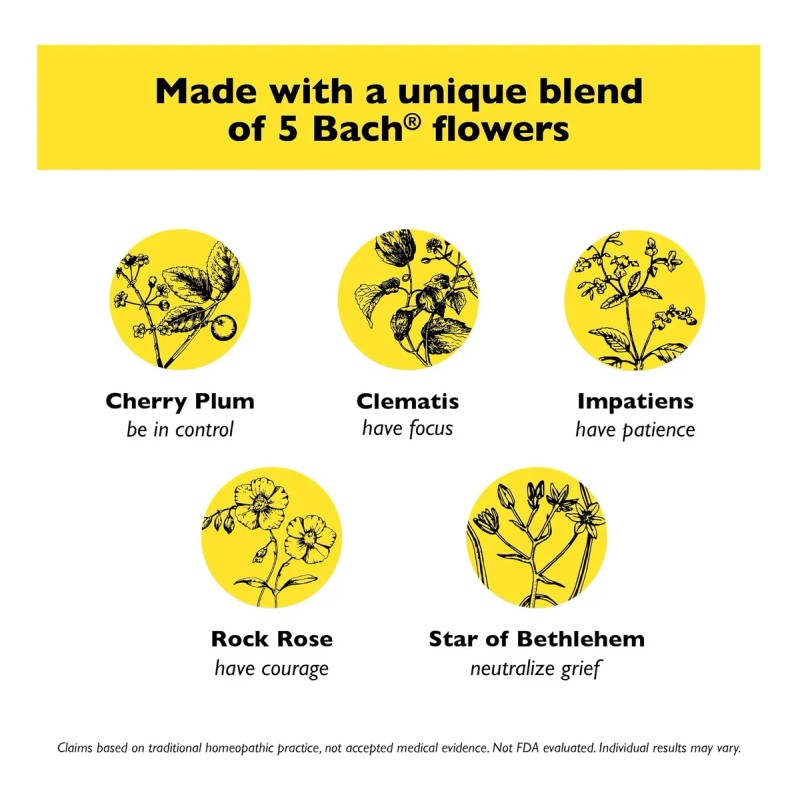 Bach Rescue Pack Pastillas Variedad Alivio Natural Estrés