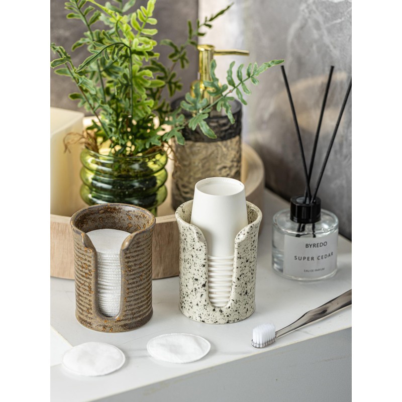 YHOJOY Bathroom Cup Dispenser 3 Oz, Bathroom Cup Holder for