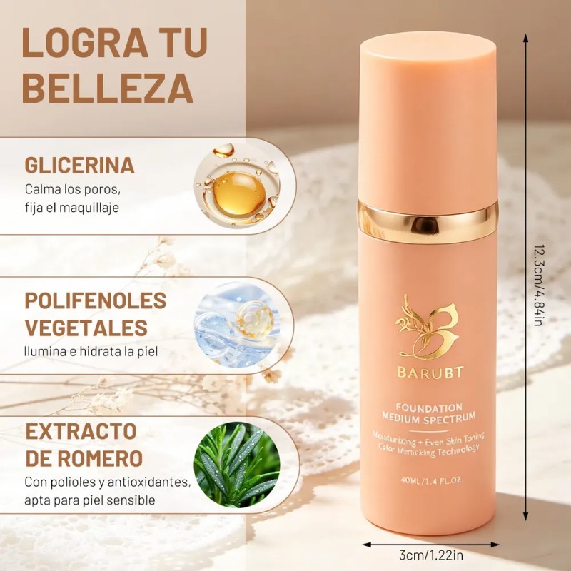 4 En 1 Base Hidratante Que Cambia De Color 40ml